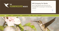 Desktop Screenshot of hummingbirdwebsite.com